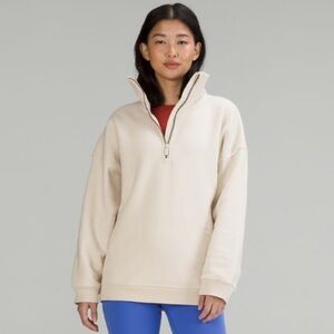 Lululemon‎ thick fleece half zip pullover